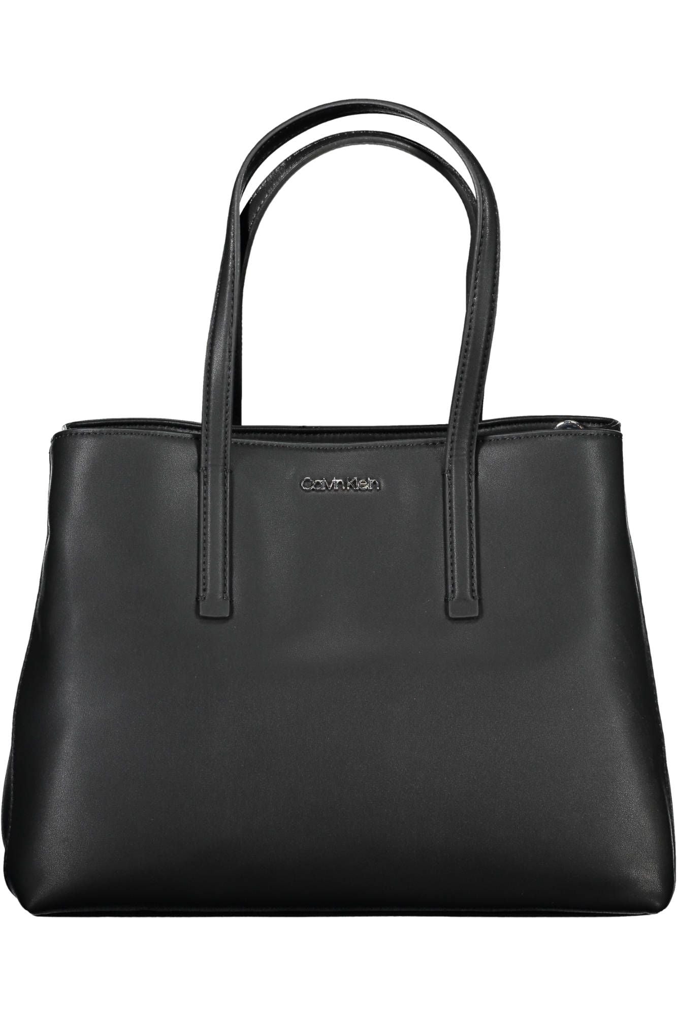 Black Polyester Handbag