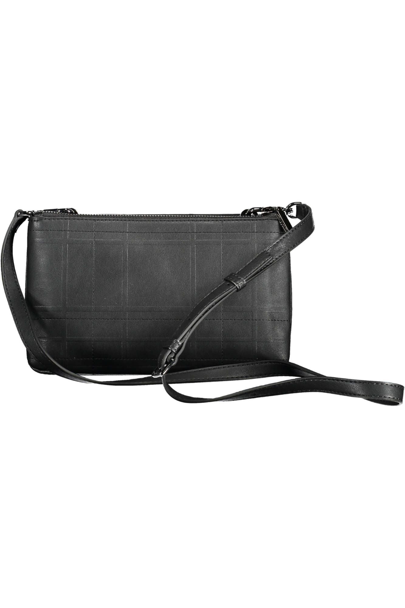 Black Polyester Handbag