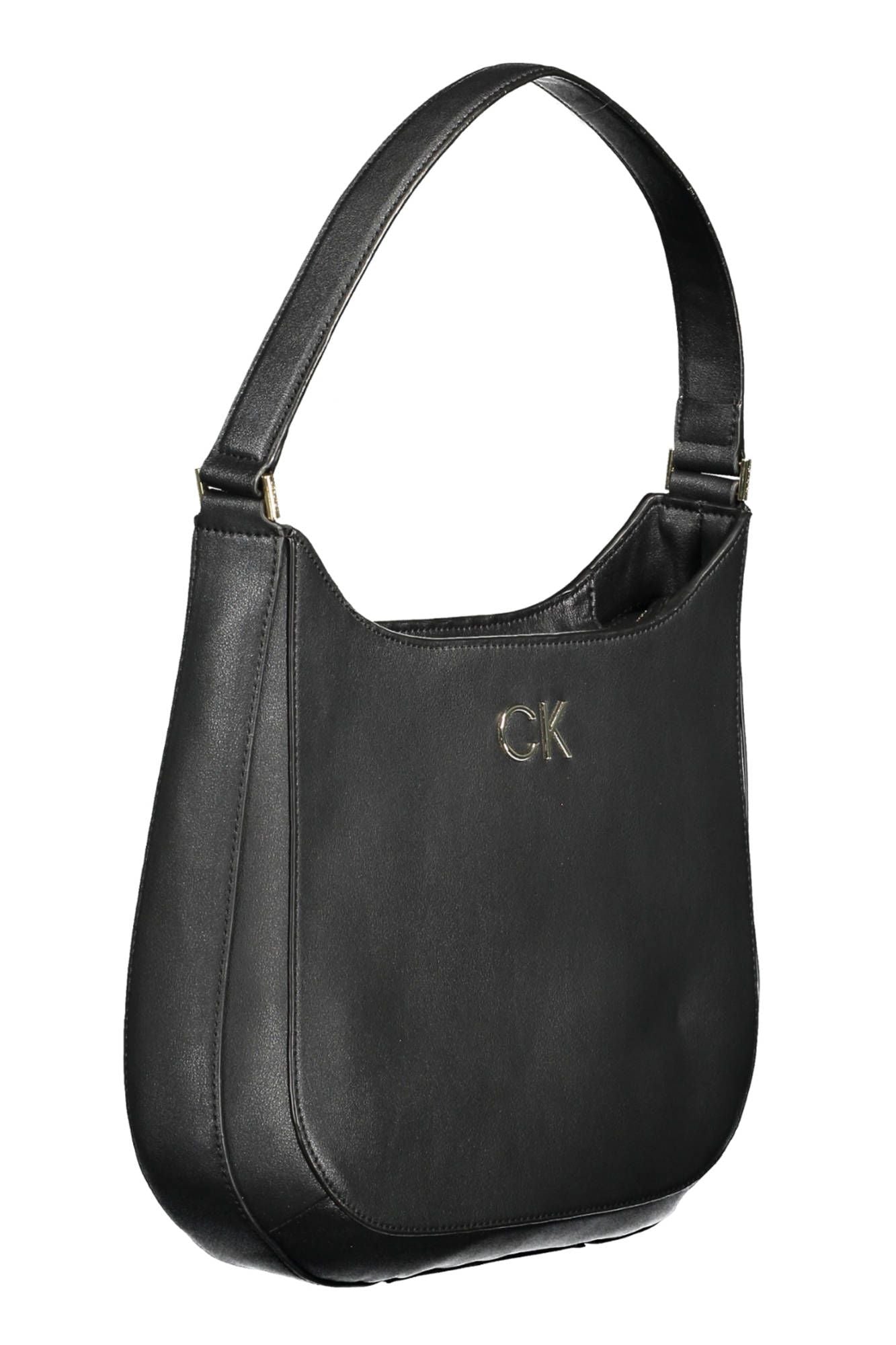 Black Polyester Handbag