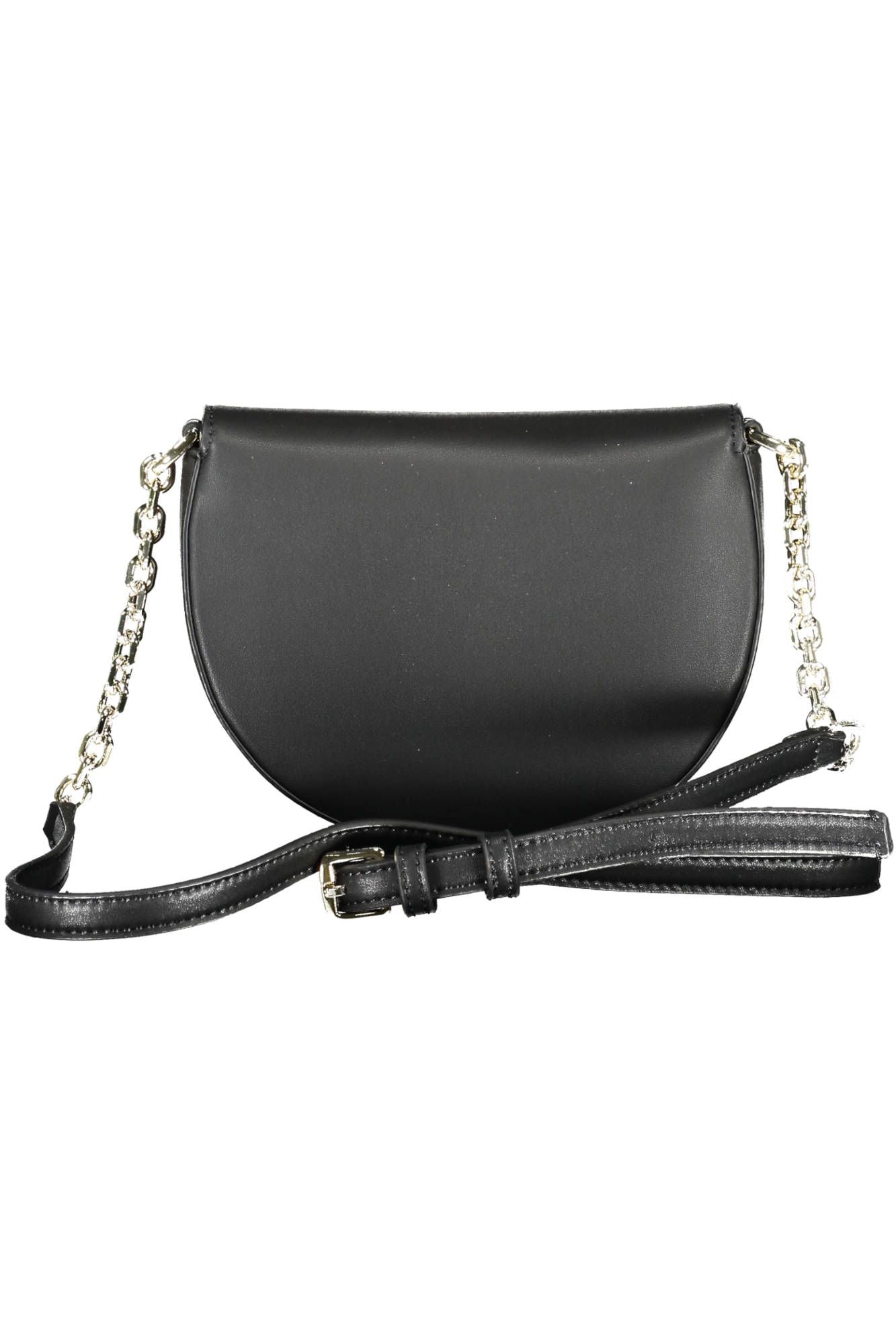 Black Polyester Handbag