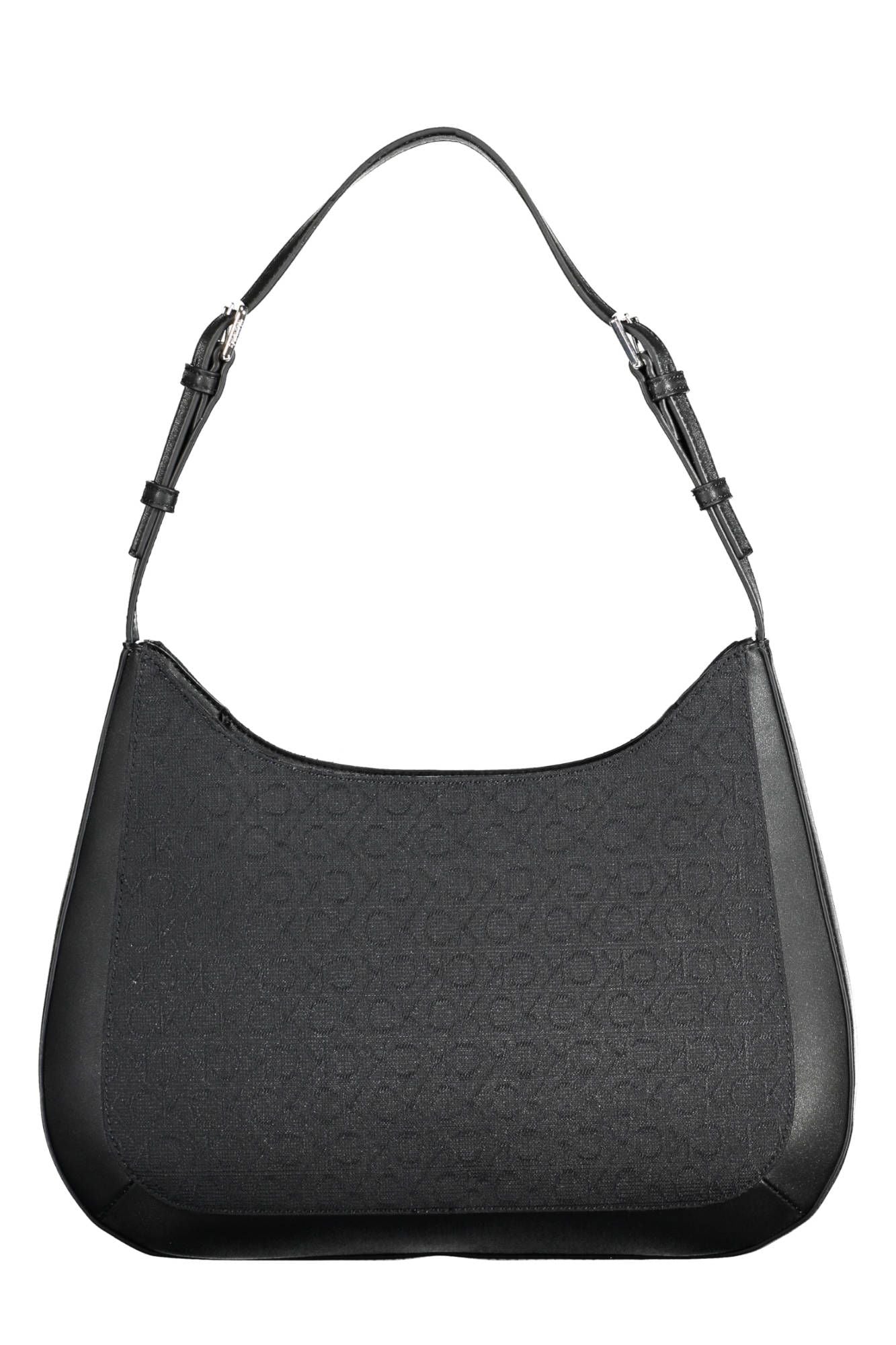 Black Polyester Handbag