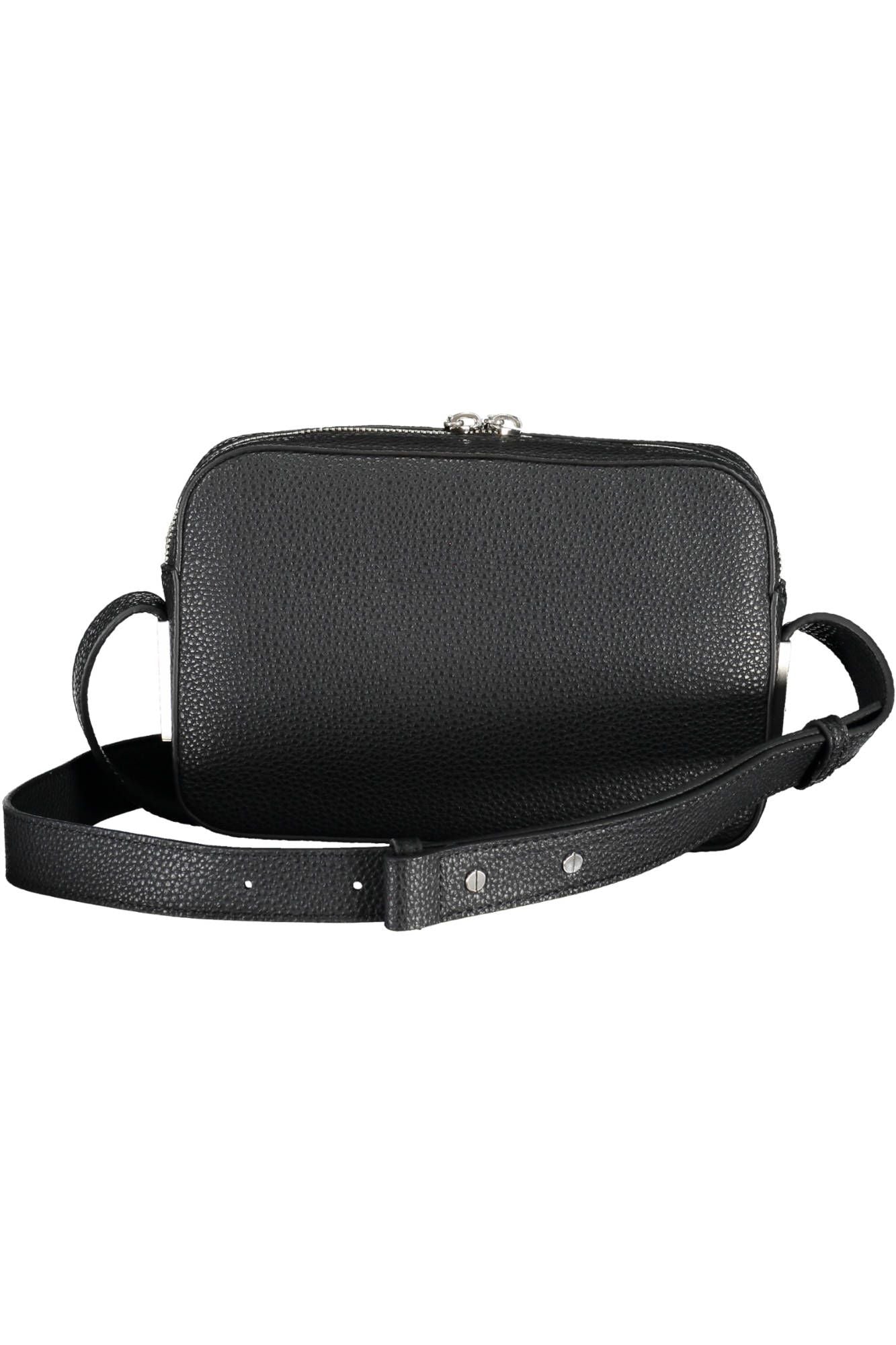 Black Polyester Handbag