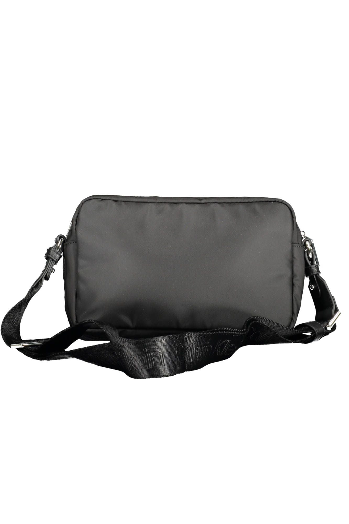 Black Polyester Handbag