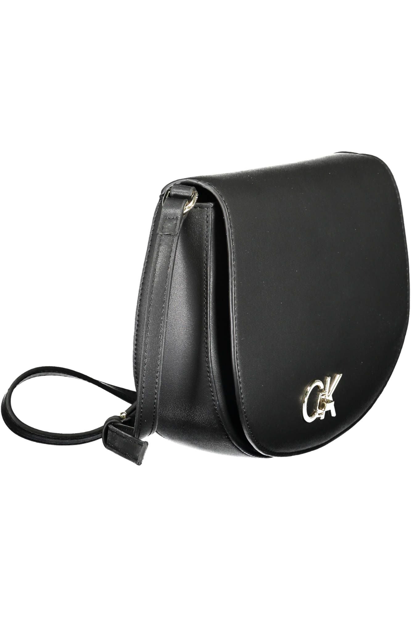 Black Polyester Handbag