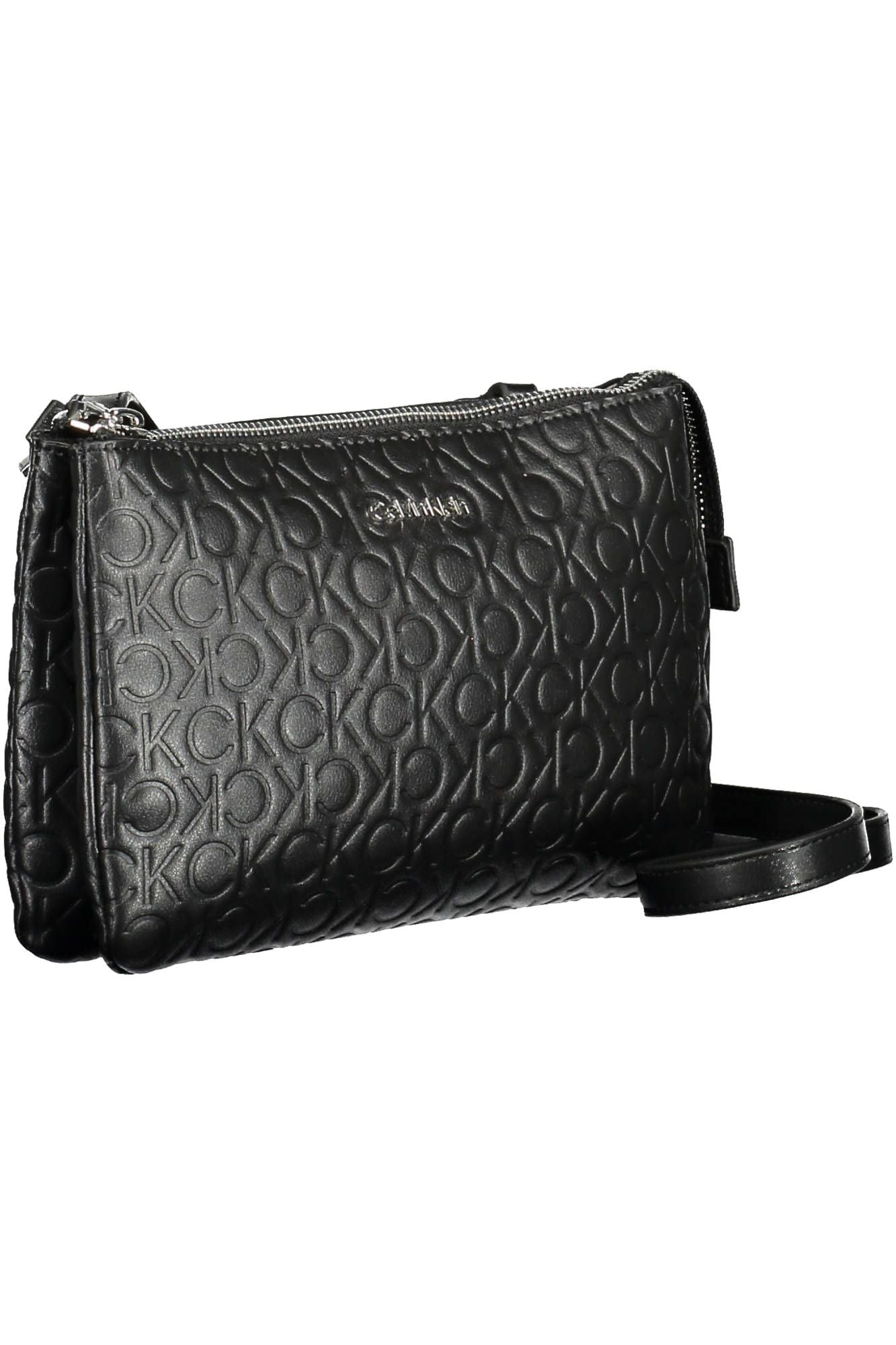 Black Polyester Handbag