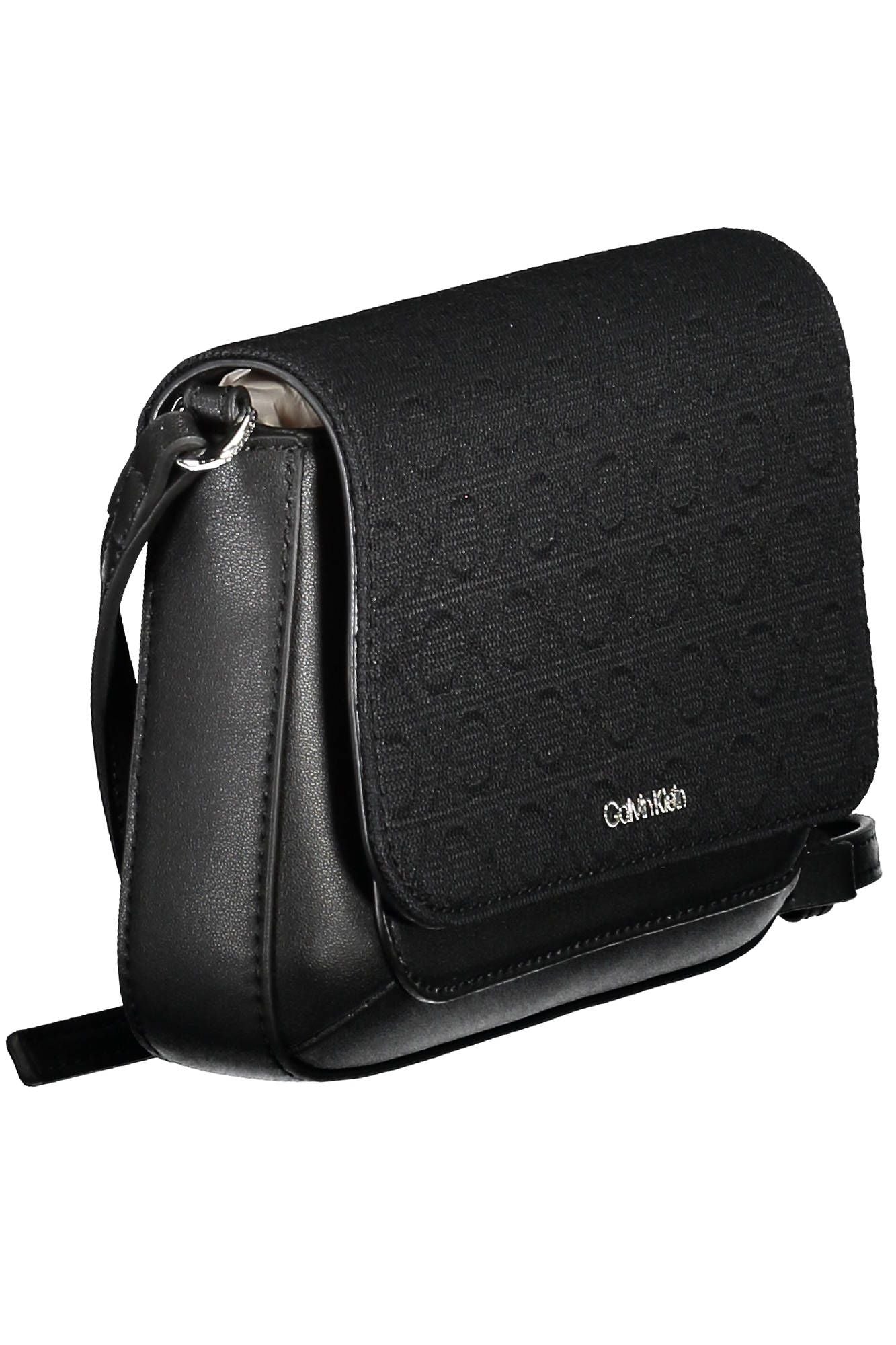 Black Polyester Handbag