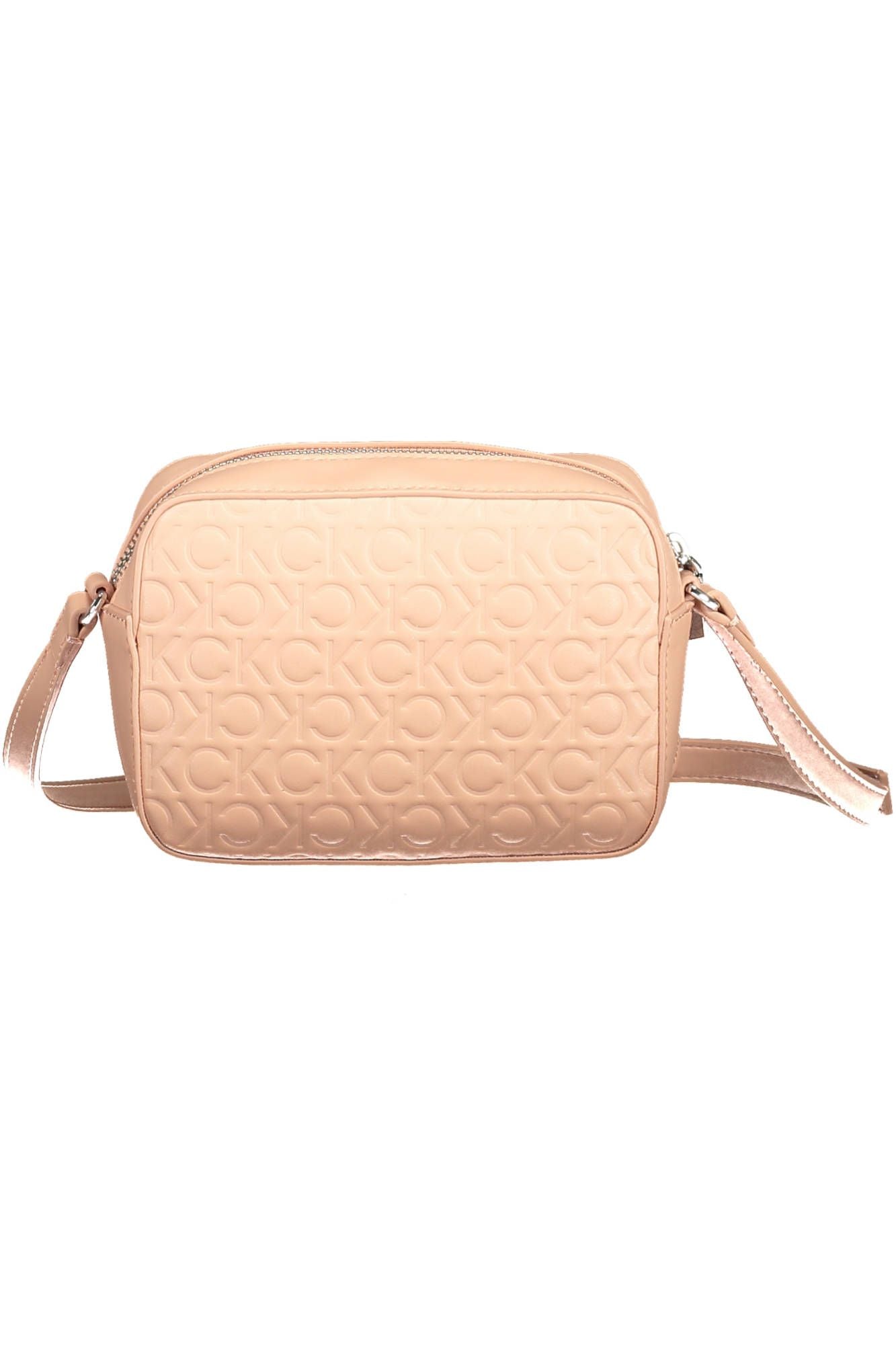 Pink Polyester Handbag