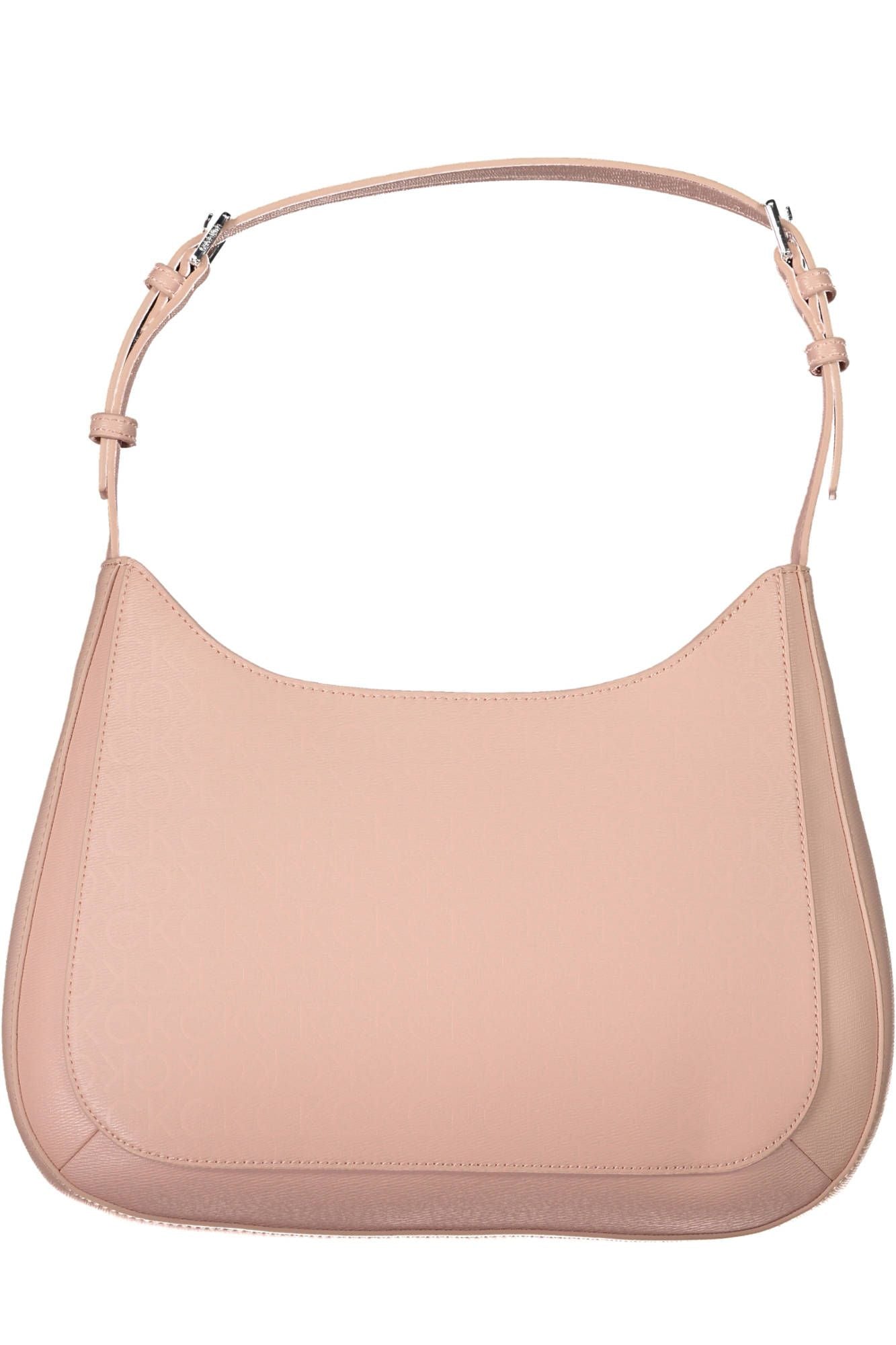 Pink Polyester Handbag