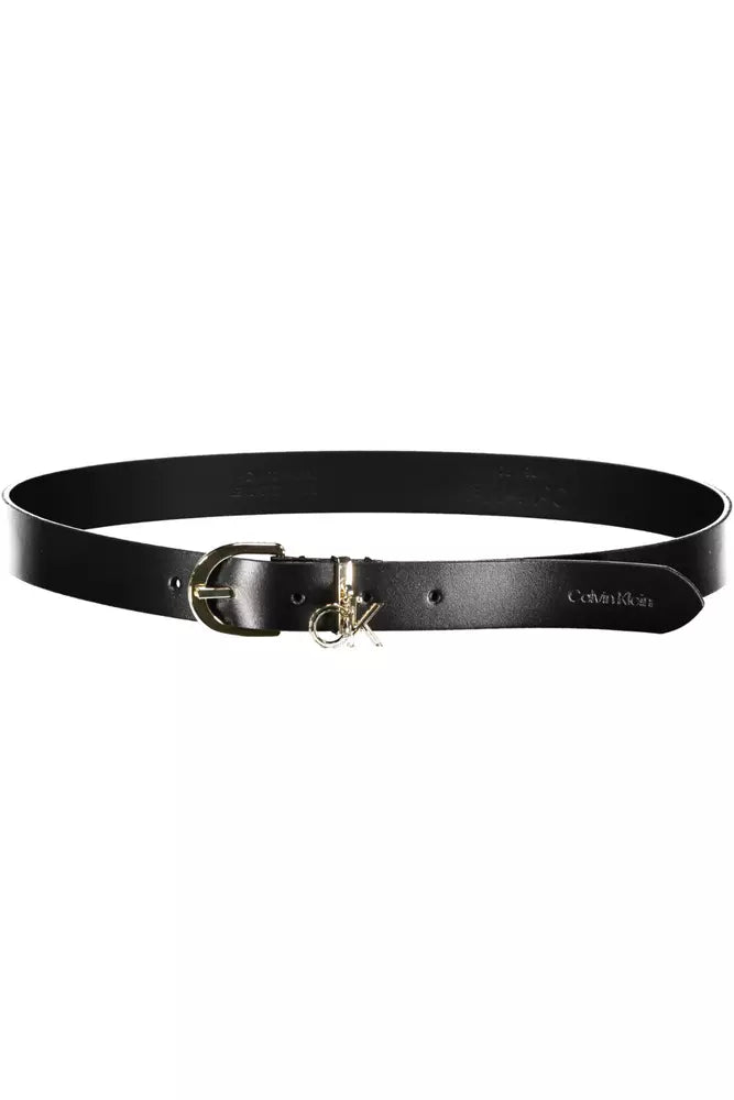 Black Leather Belt