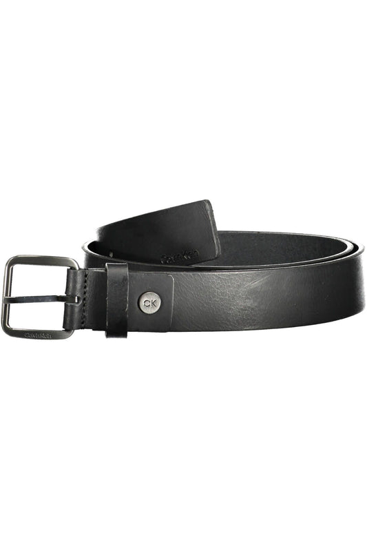 Black Leather Belt