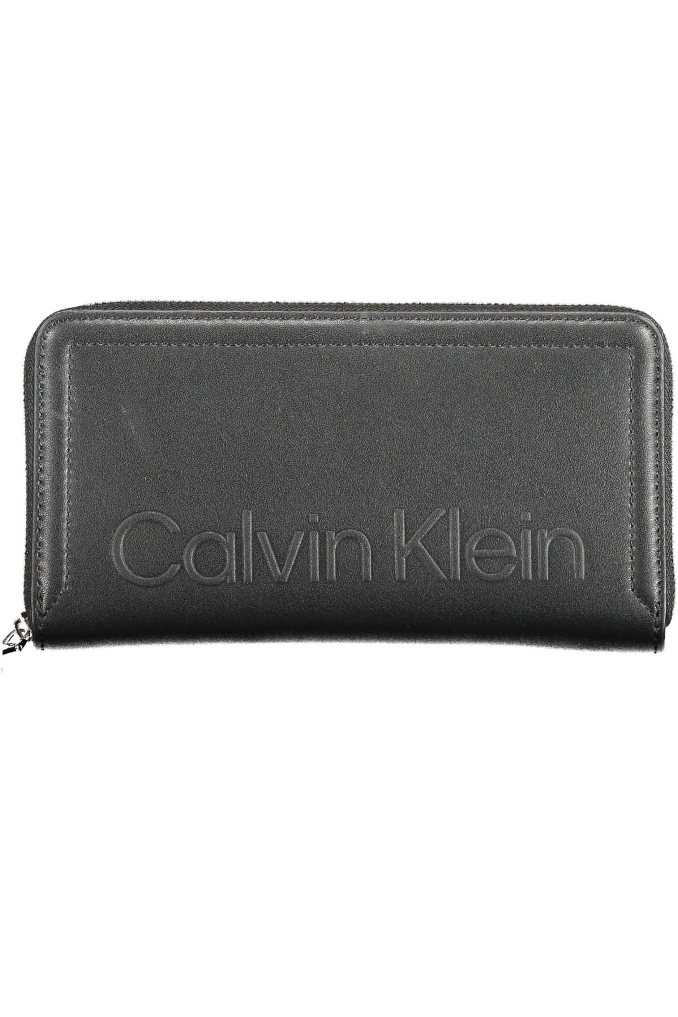 Black Polyurethane Wallet