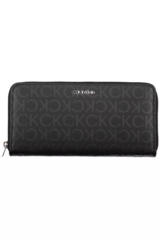 Black Polyester Wallet