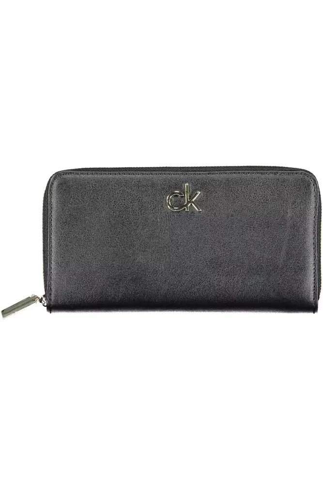 Black Polyester Wallet