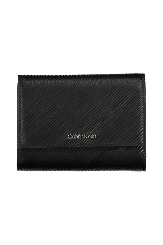 Black Polyurethane Wallet