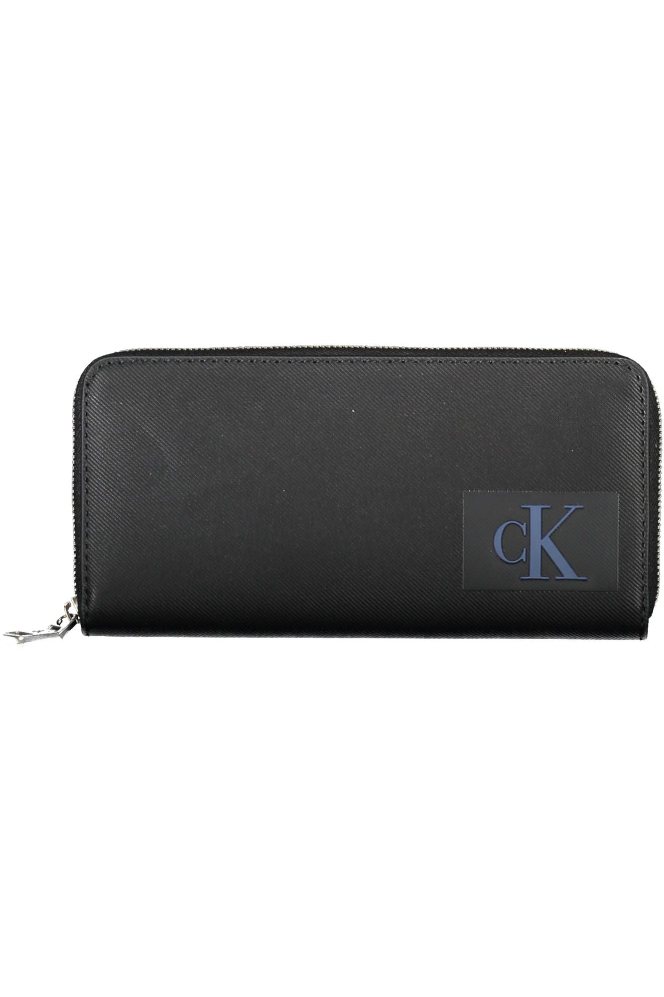 Black Polyurethane Wallet