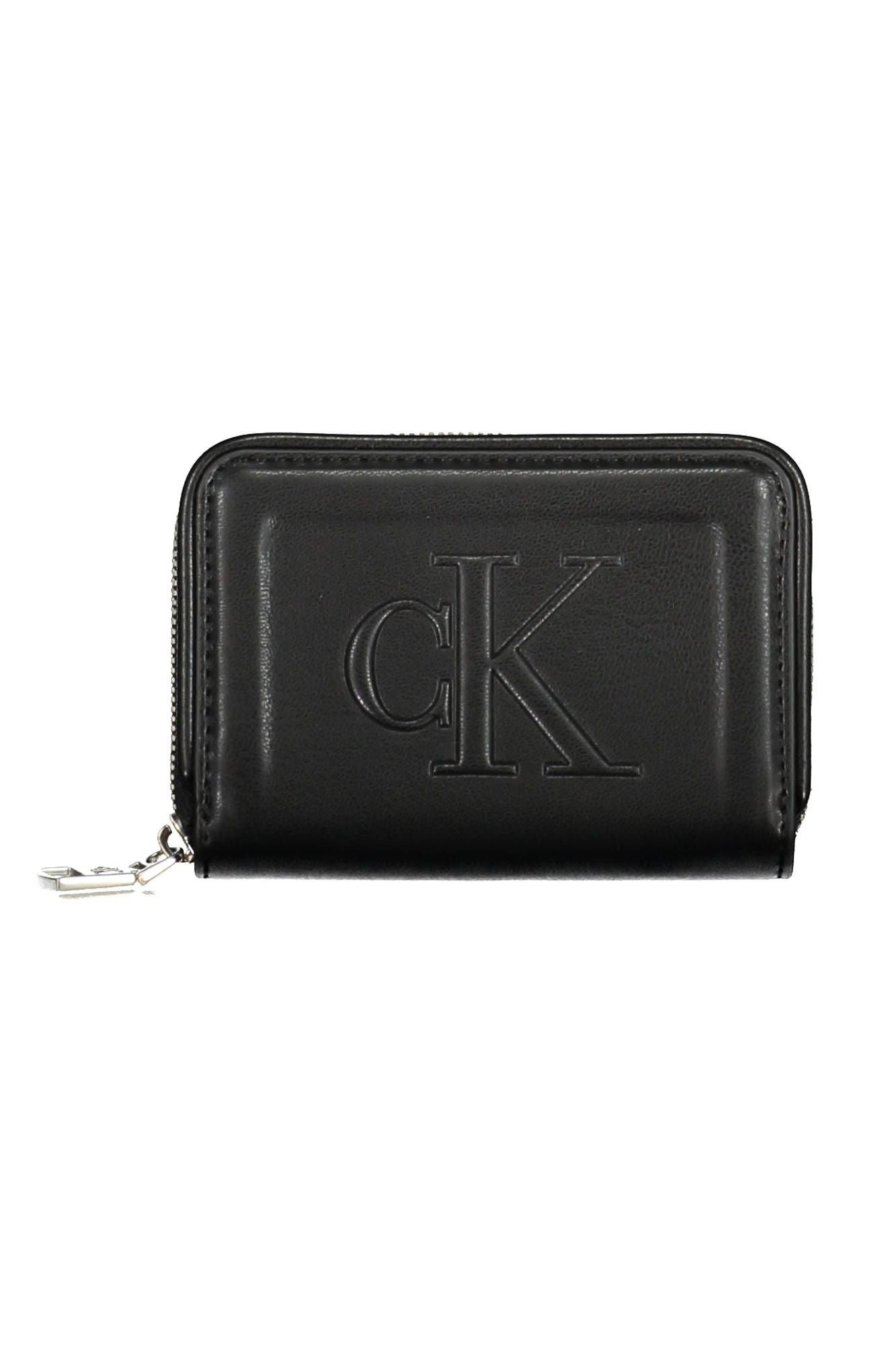 Black Polyurethane Wallet