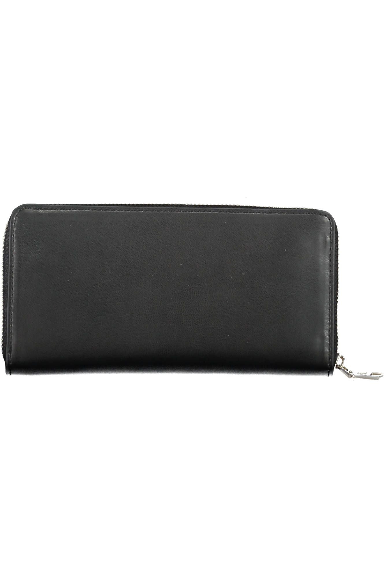 Black Polyurethane Wallet