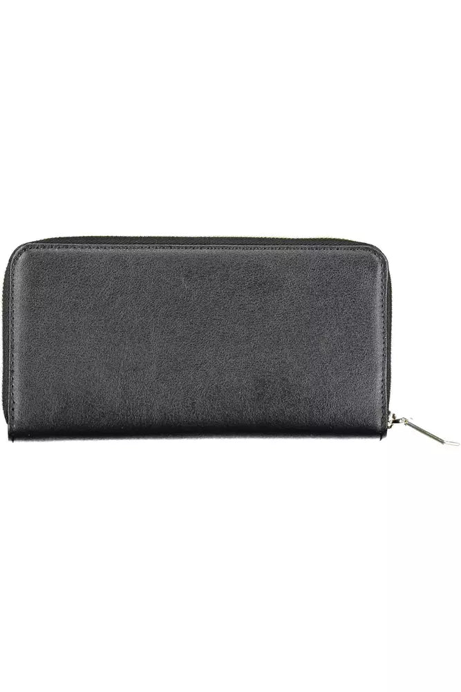 Black Polyester Wallet