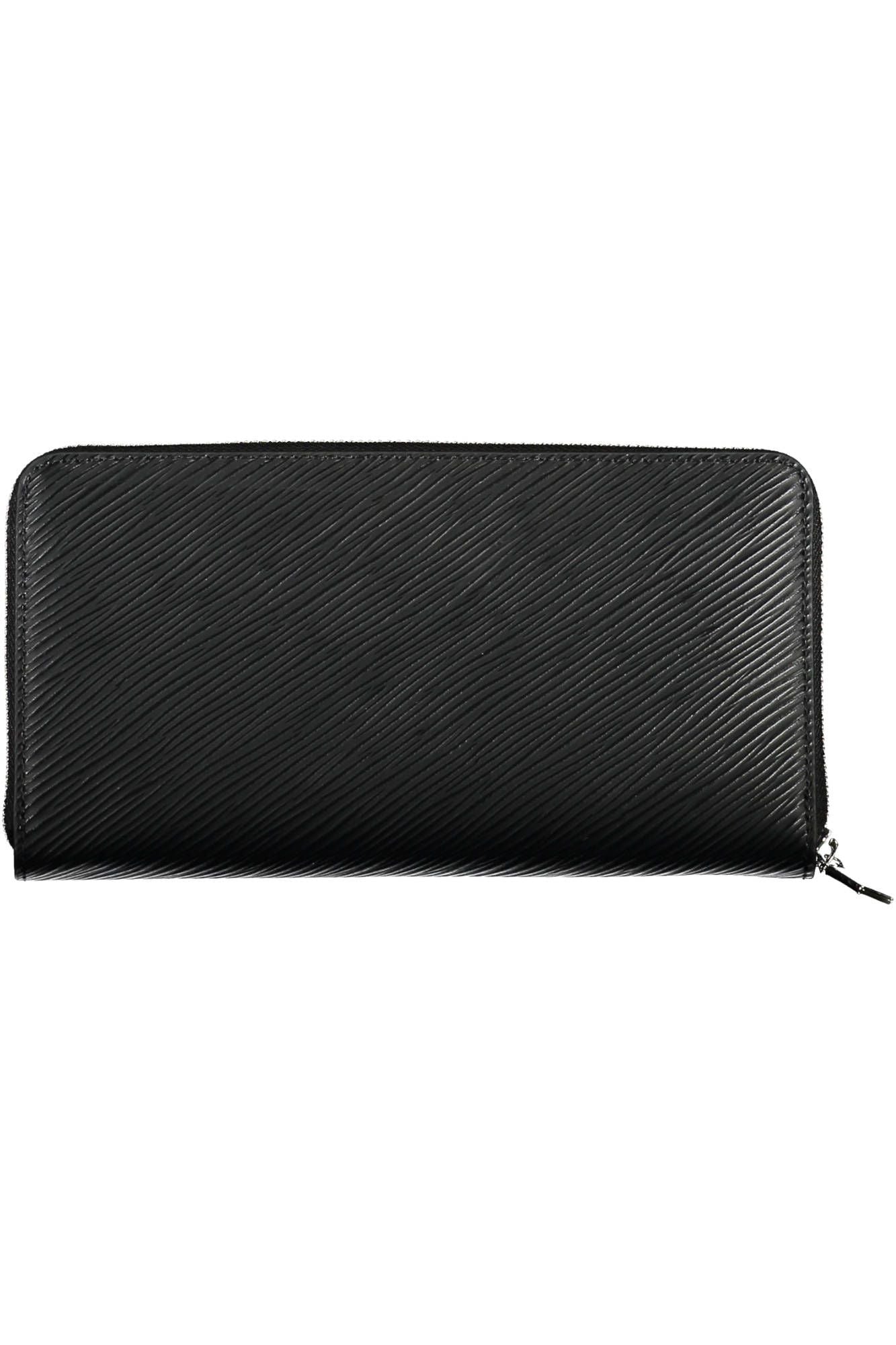 Black Polyurethane Wallet