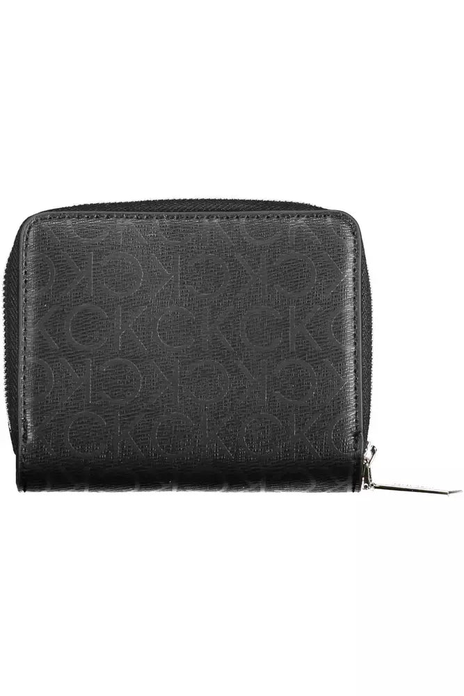 Black Polyester Wallet