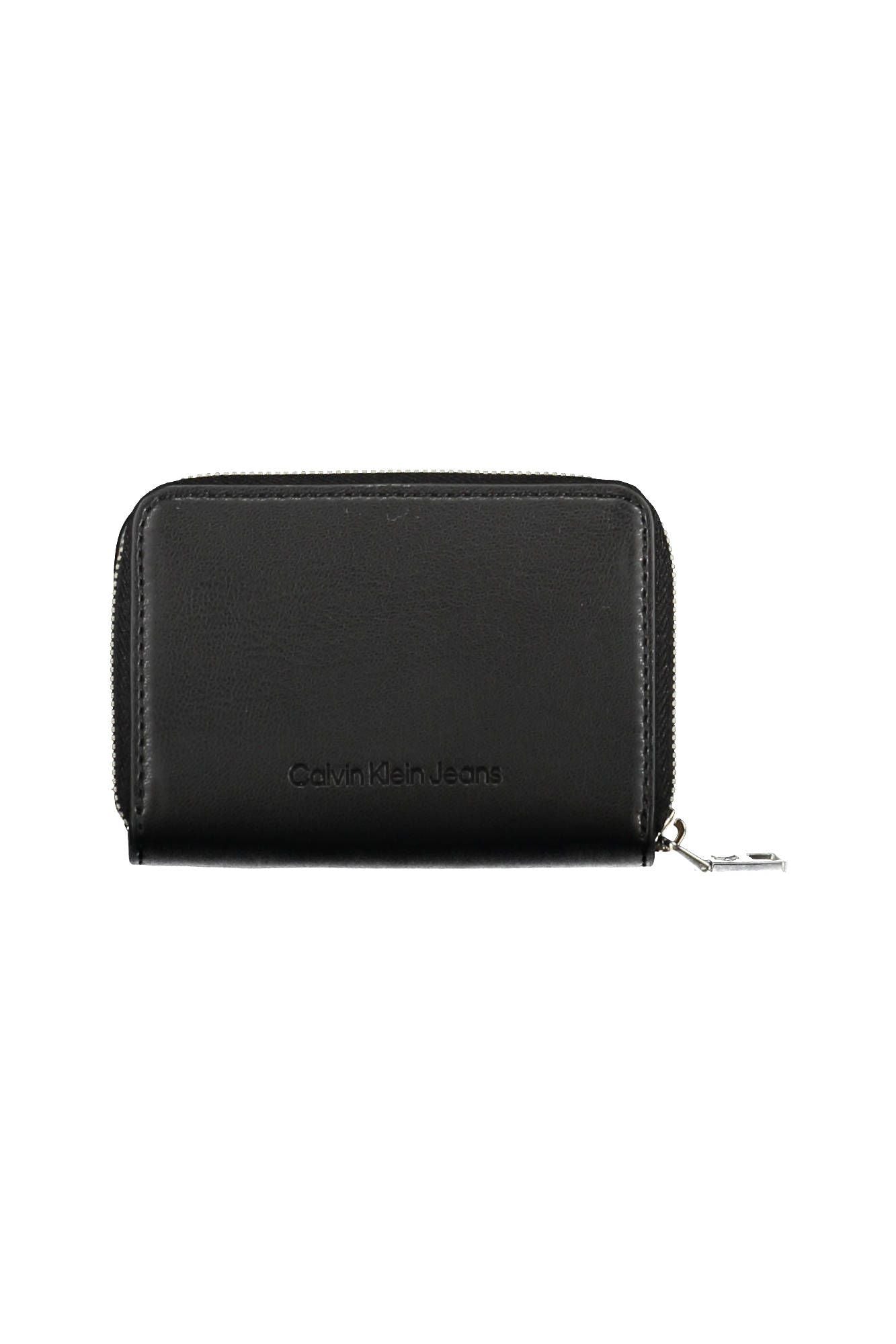 Black Polyurethane Wallet