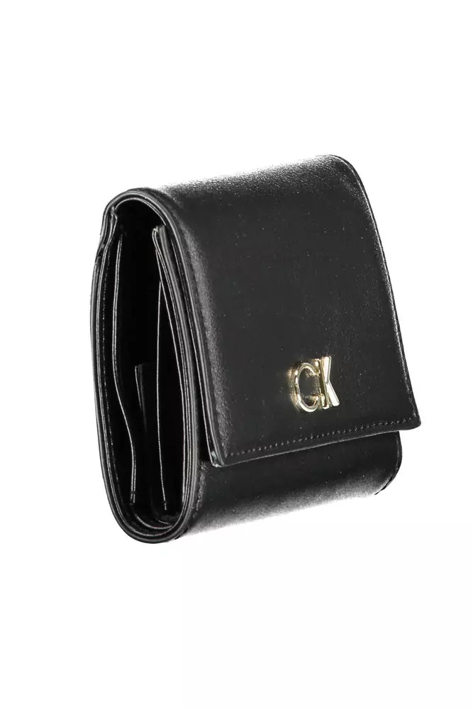 Black Polyester Wallet