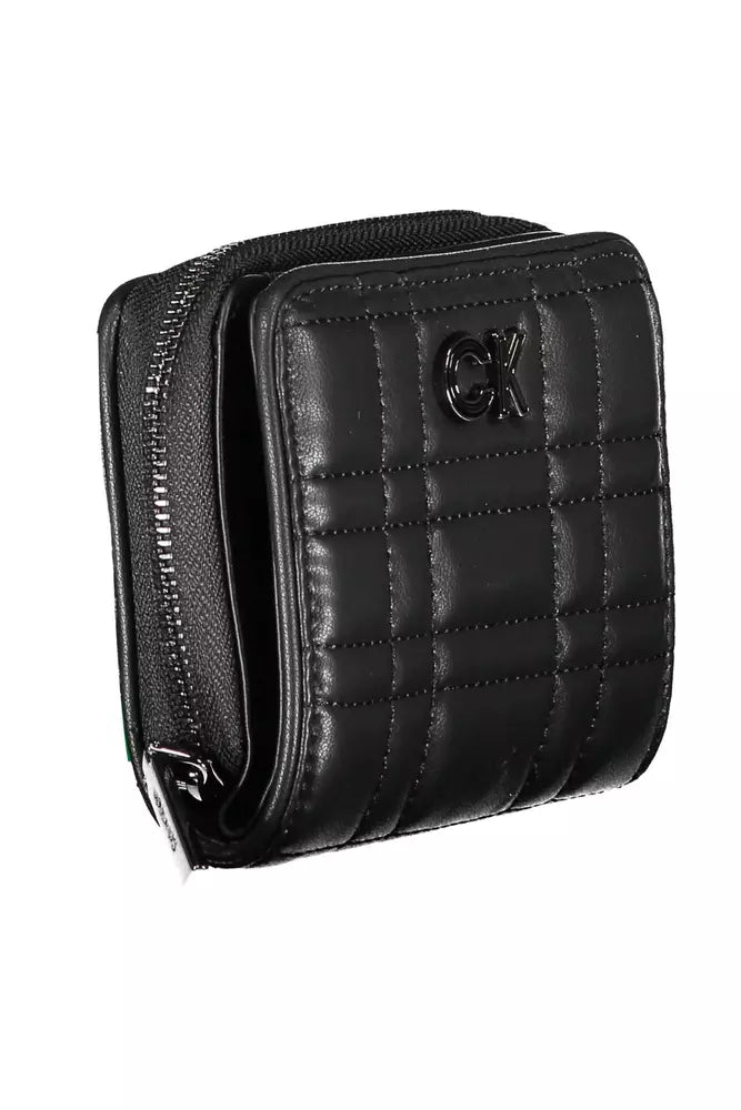 Black Polyester Wallet