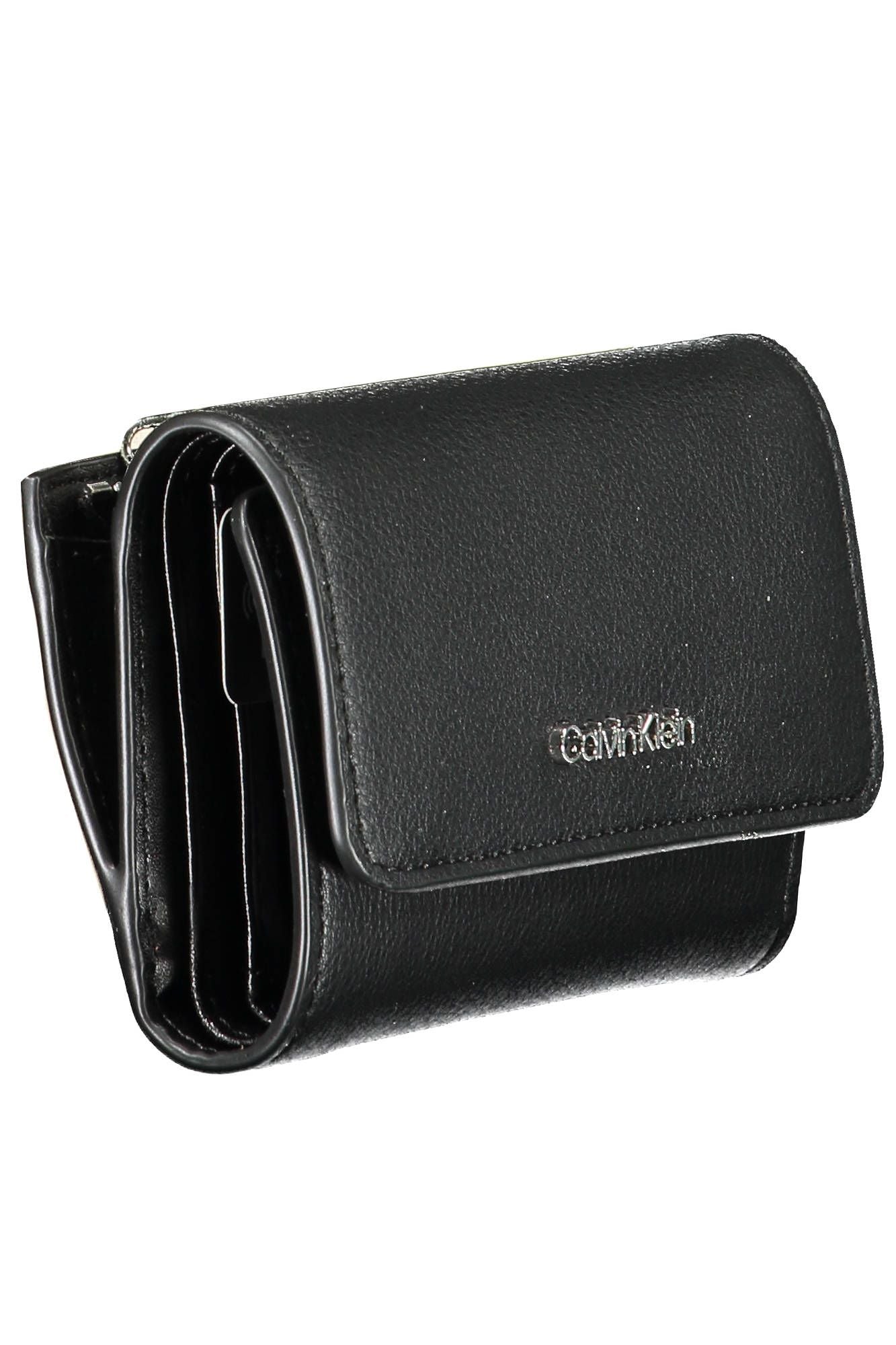 Black Polyurethane Wallet