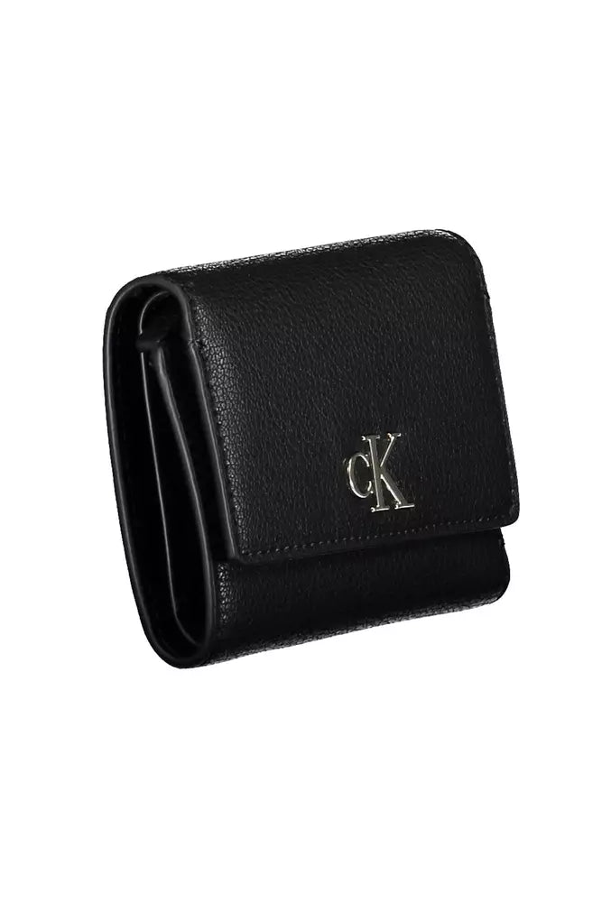 Black Polyester Wallet