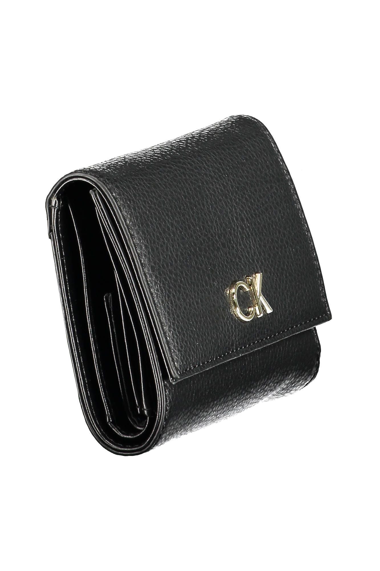 Black Polyurethane Wallet