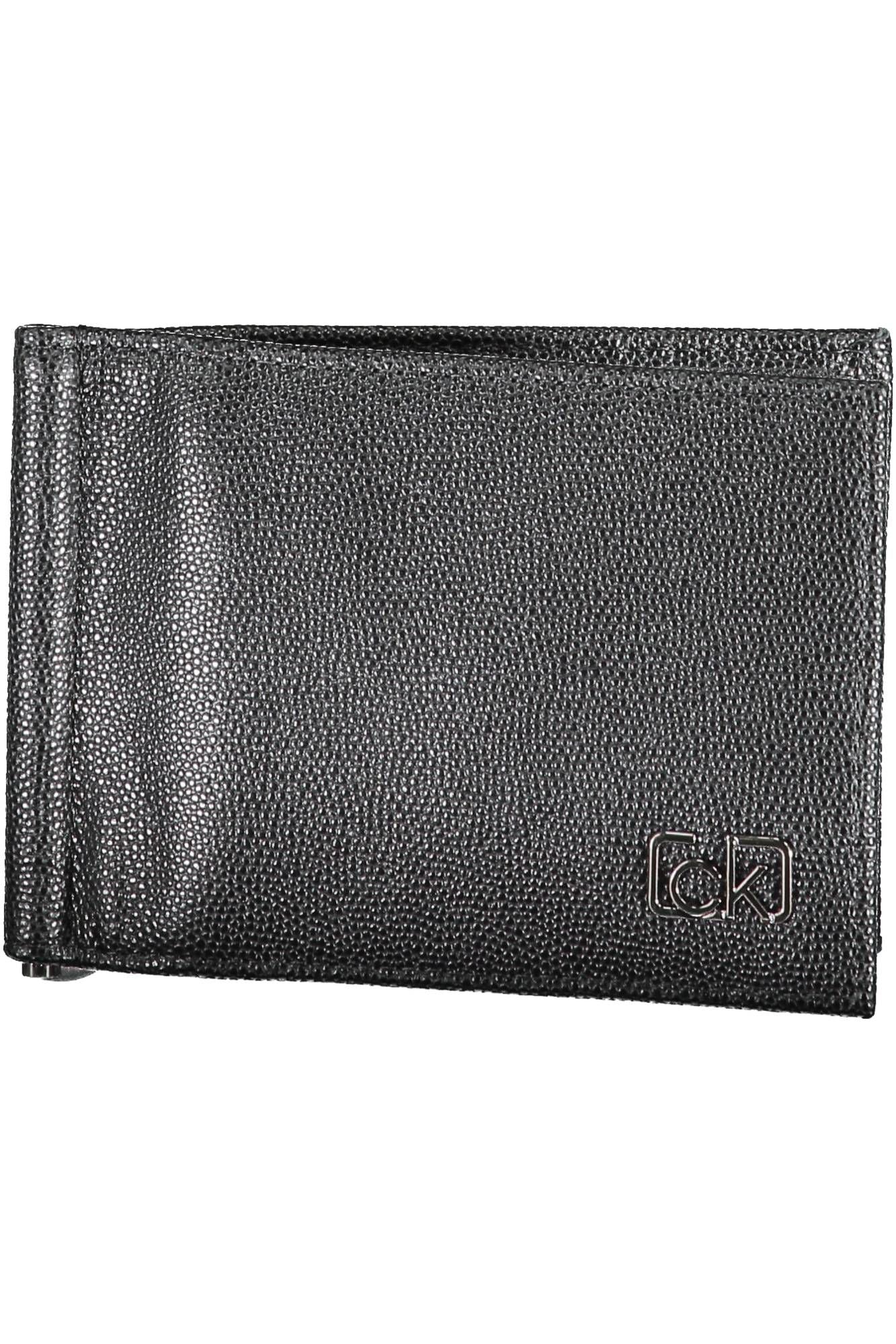 Black Polyurethane Wallet