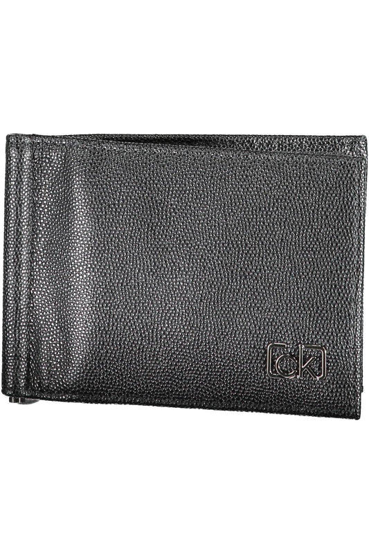 Black Polyurethane Wallet