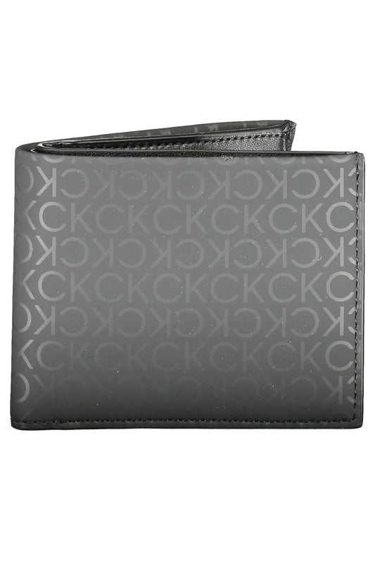 Black Polyurethane Wallet