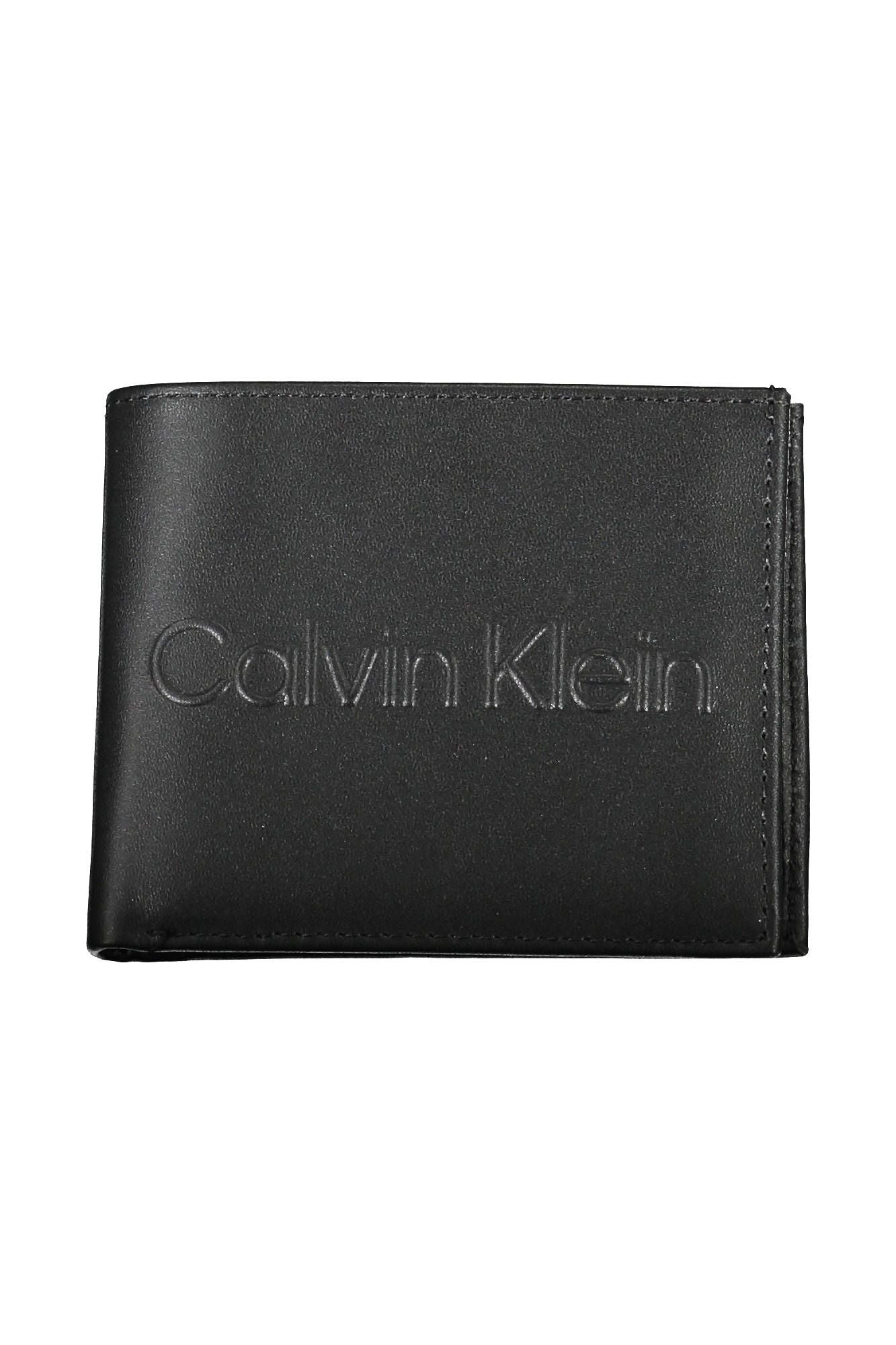 Black Polyurethane Wallet