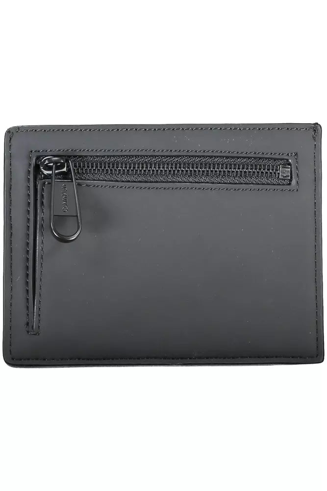 Black Polyester Wallet