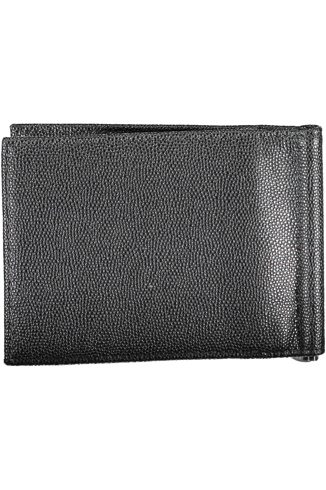 Black Polyurethane Wallet