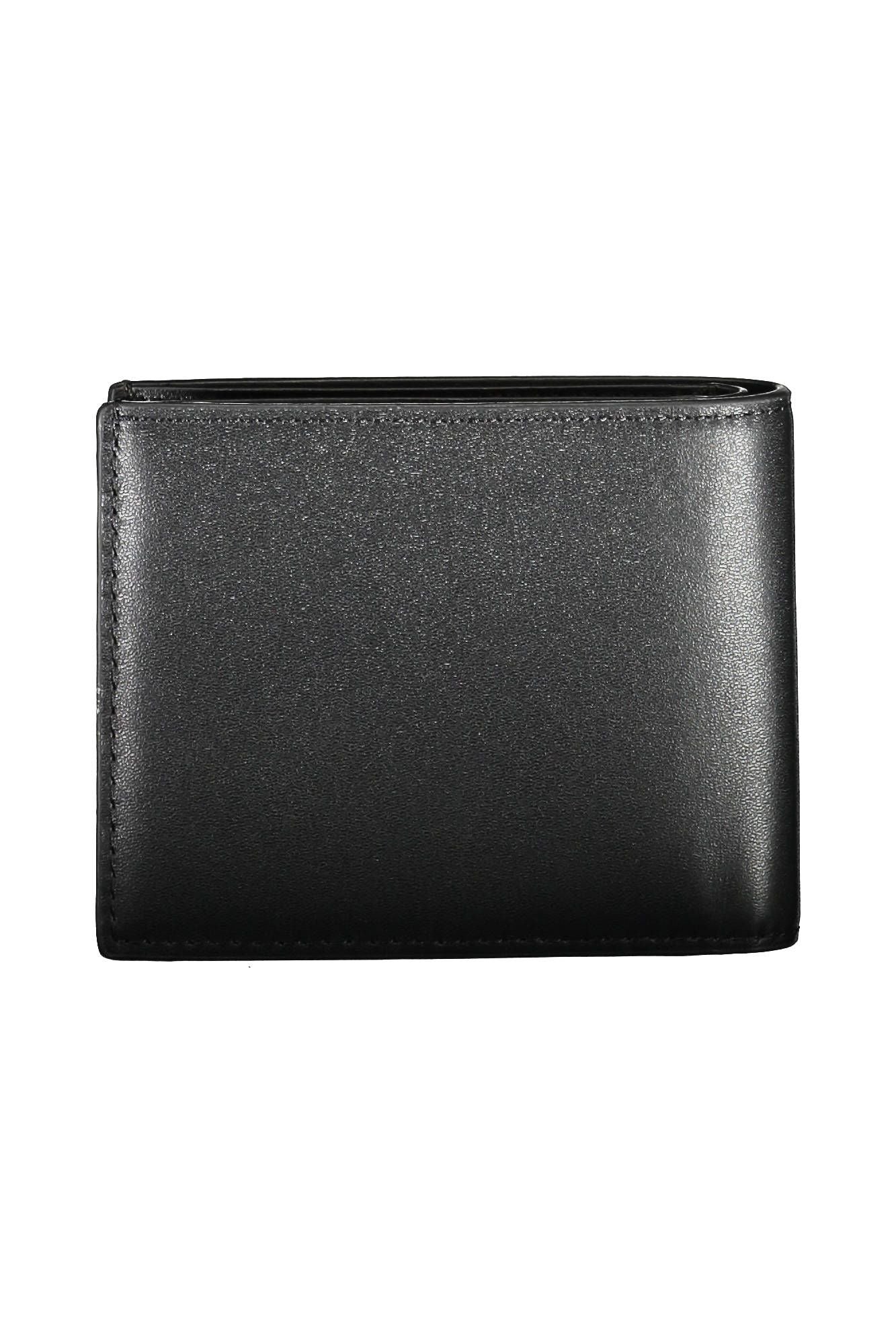 Black Polyurethane Wallet