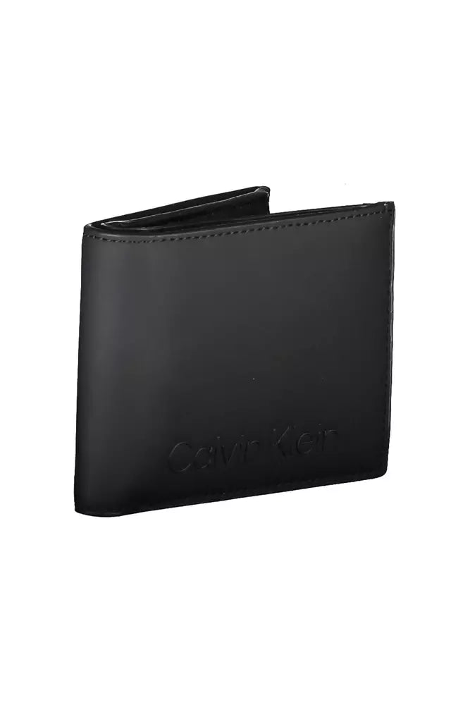 Black Polyester Wallet