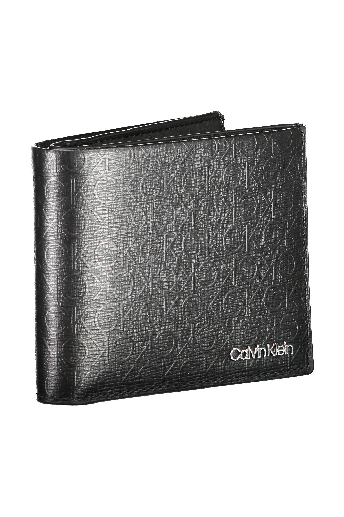 Black Polyurethane Wallet