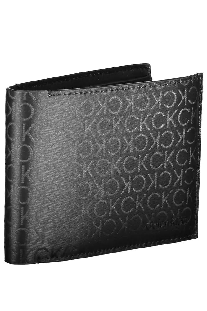 Black Polyester Wallet