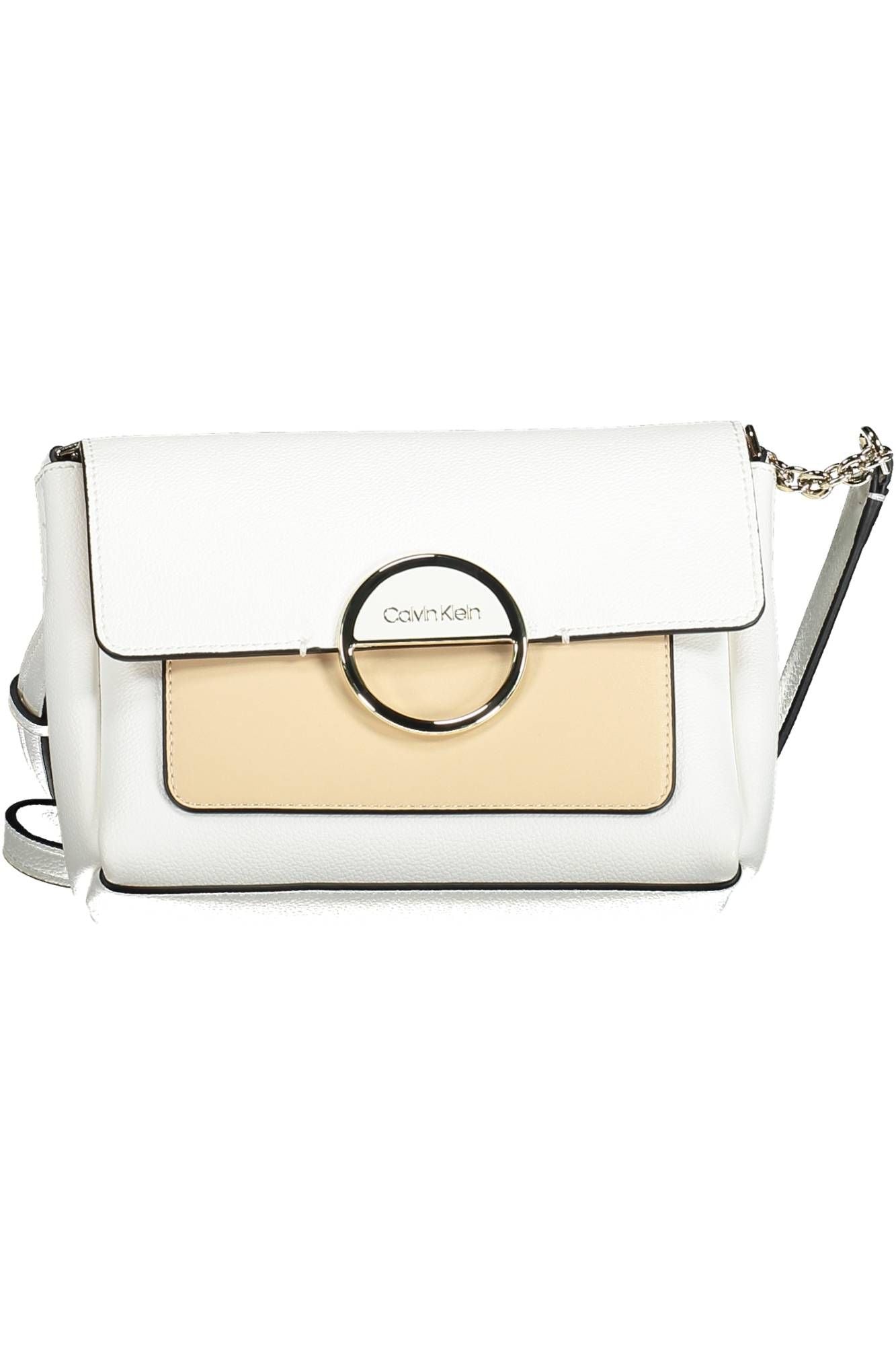 White Polyurethane Handbag