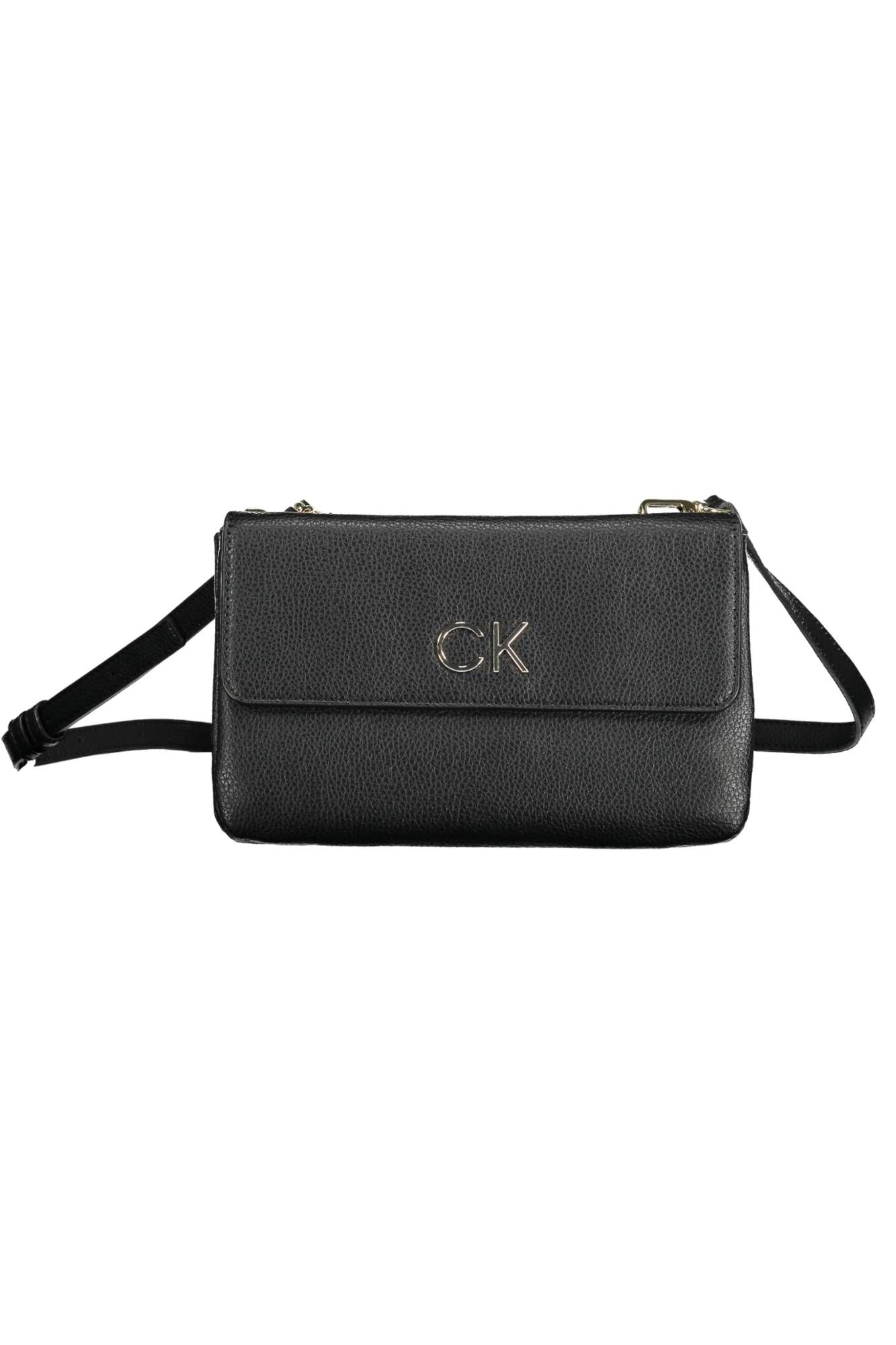 Black Polyester Handbag