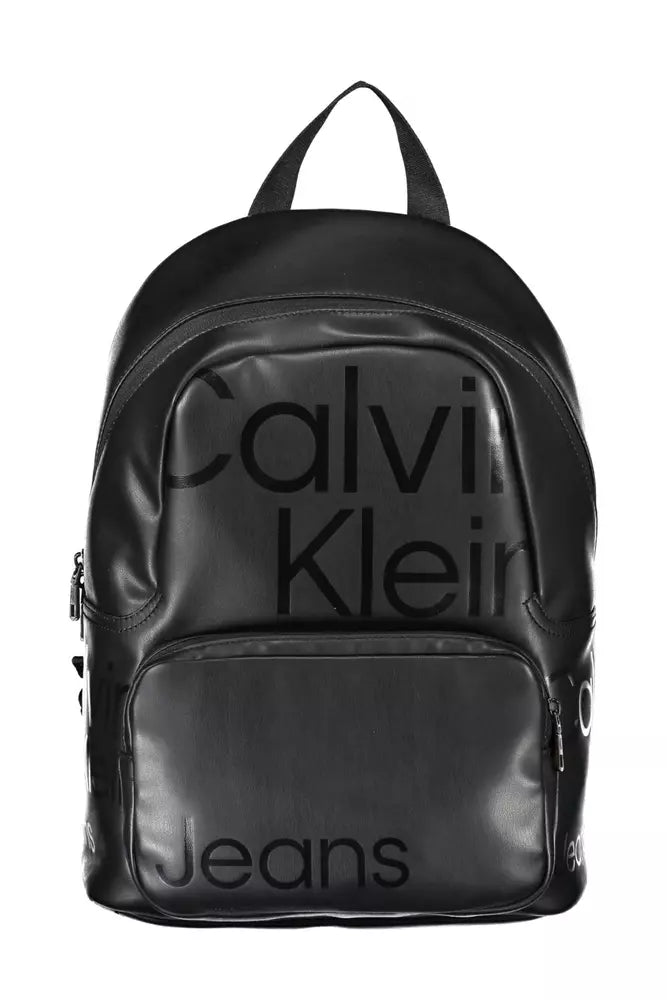 Black Polyethylene Backpack