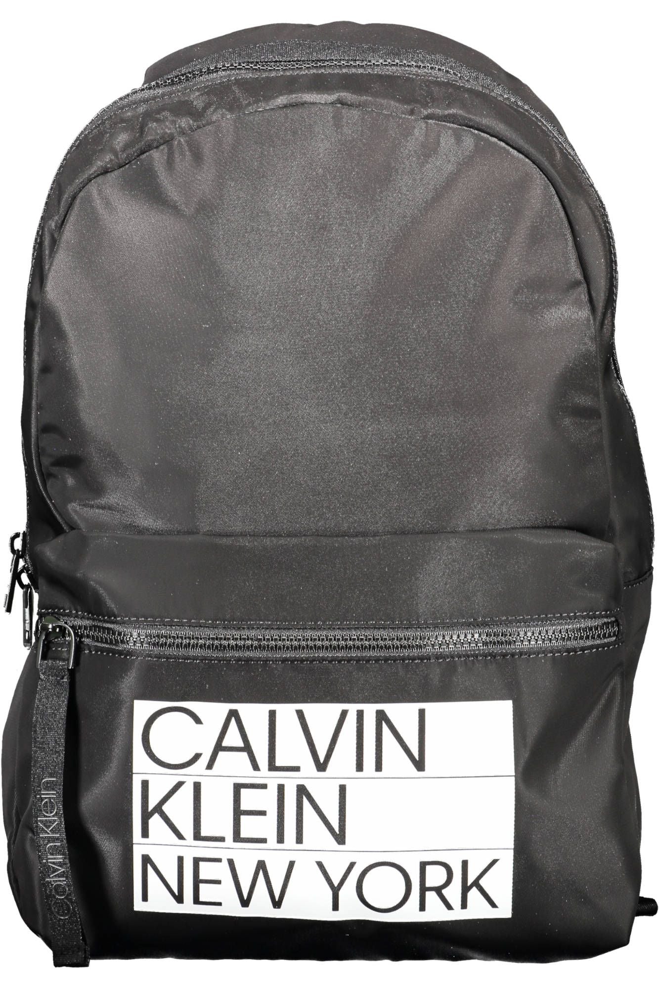 Black Polyester Backpack