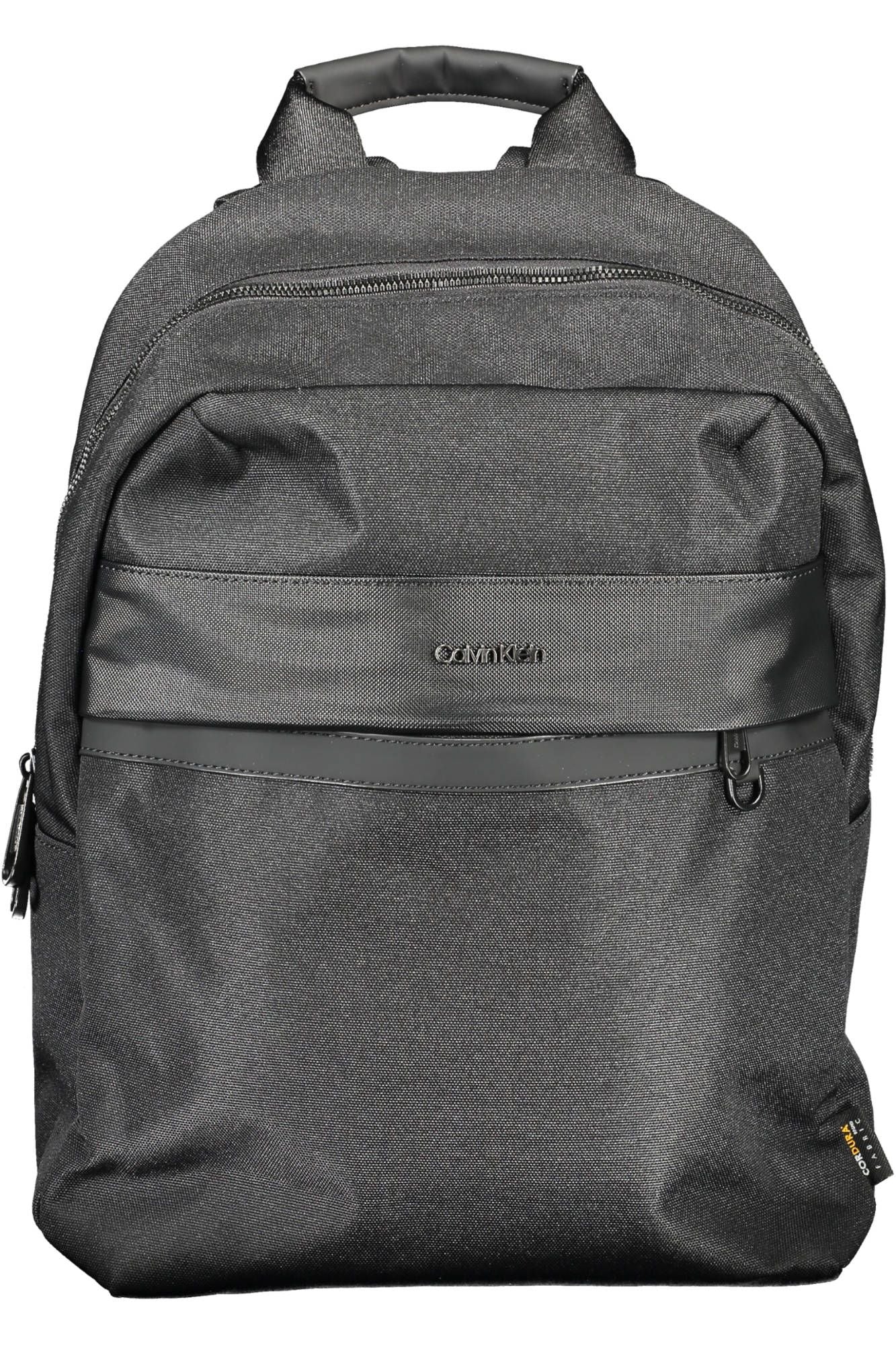 Black Polyester Backpack