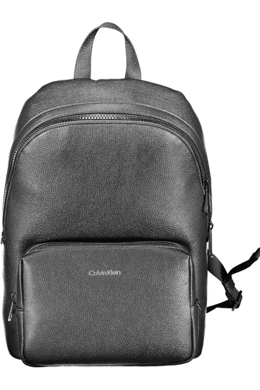 Black Polyethylene Backpack