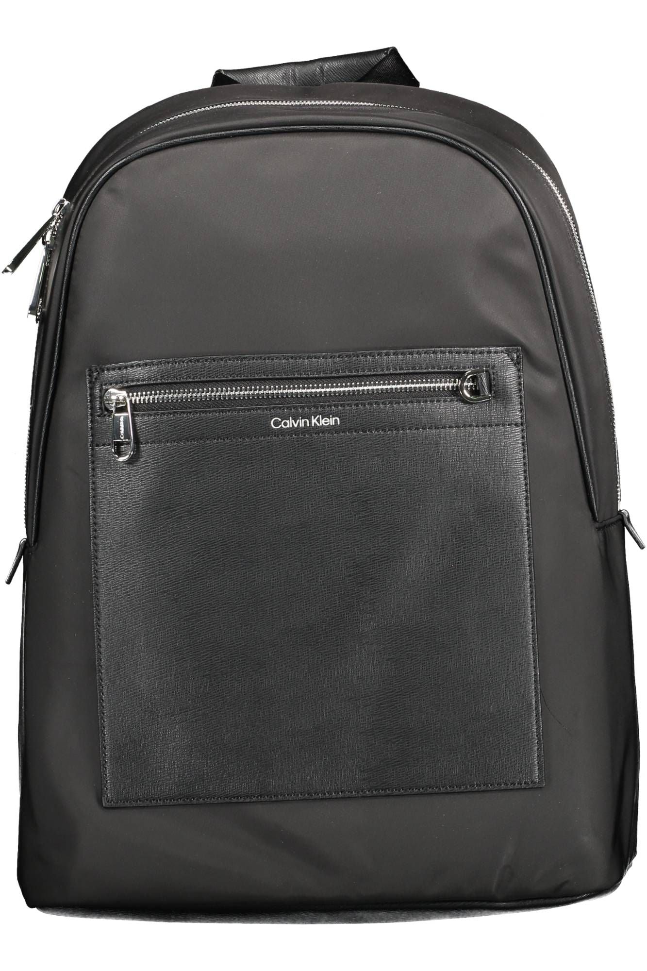 Black Polyester Backpack