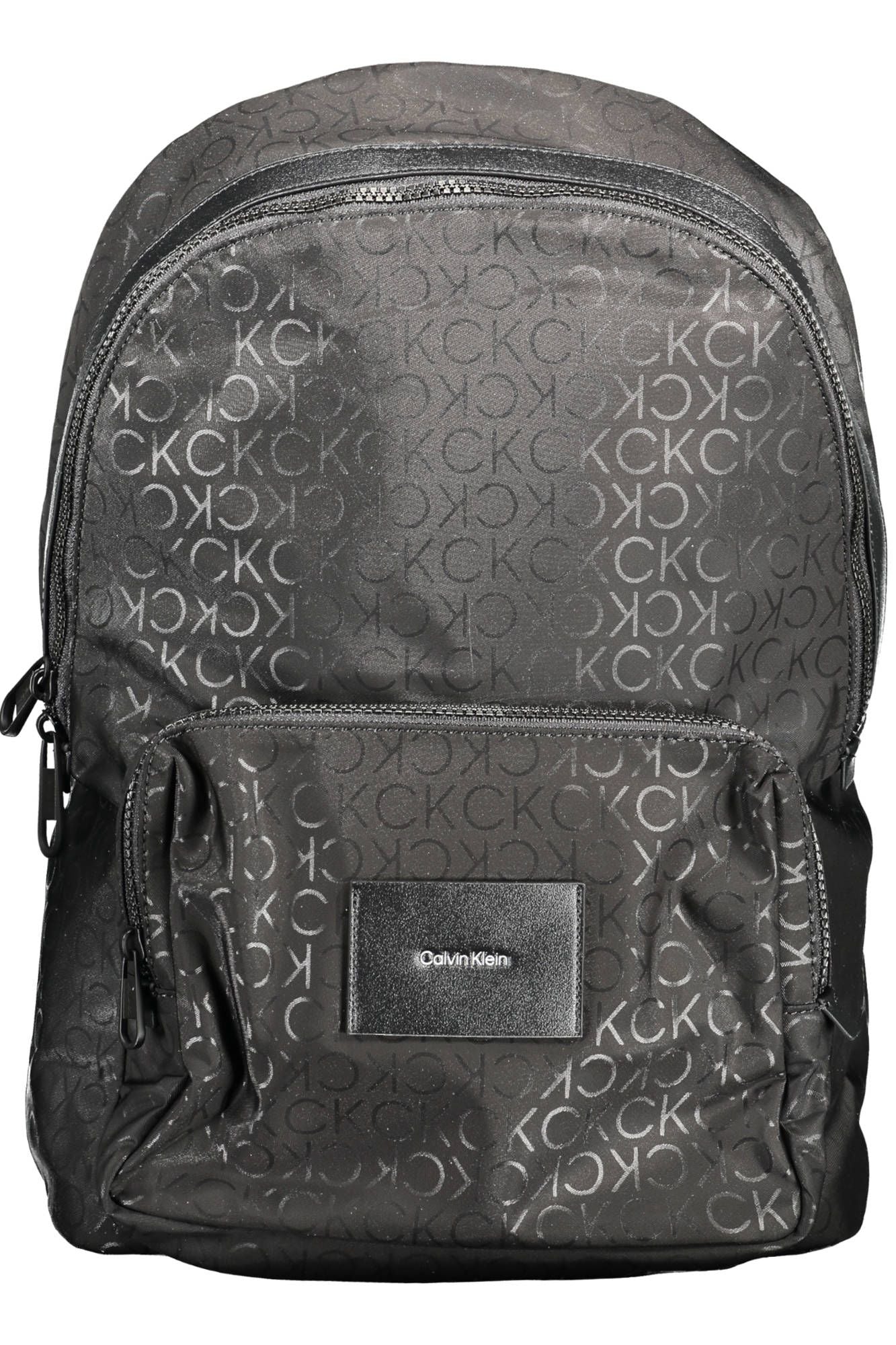 Black Polyester Backpack