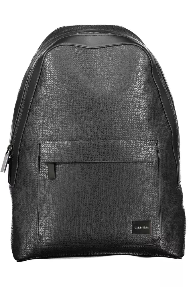 Black Polyethylene Backpack