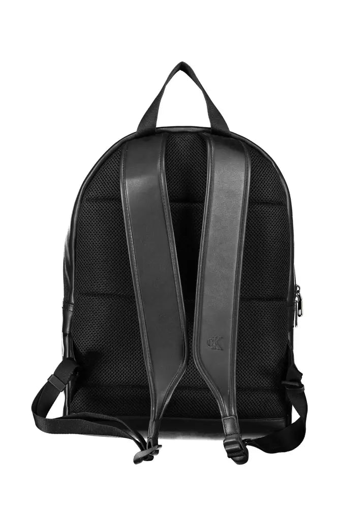 Black Polyethylene Backpack